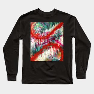 Honeycomb Heart: Inner Power Painting Long Sleeve T-Shirt